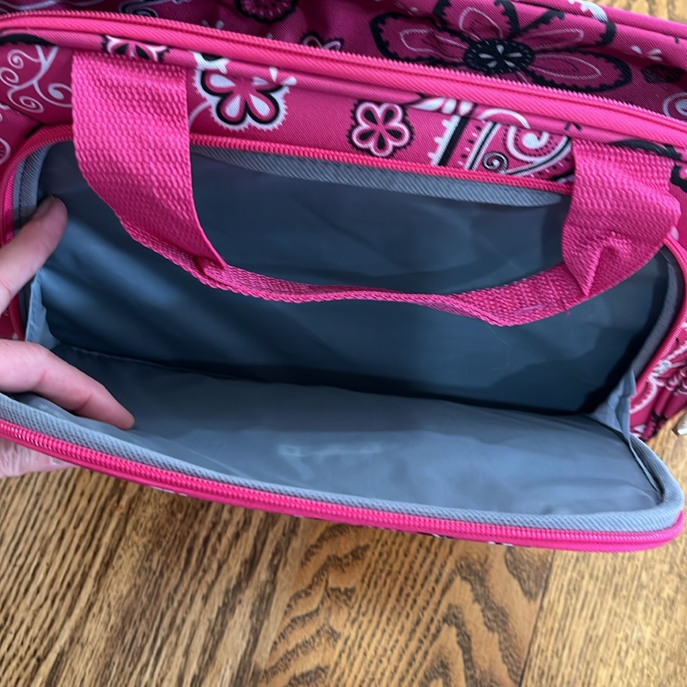 Rockland Pink Paisley Women's Bag NWOT - Picture 6 of 10